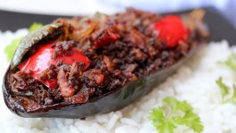 aubergine farcies