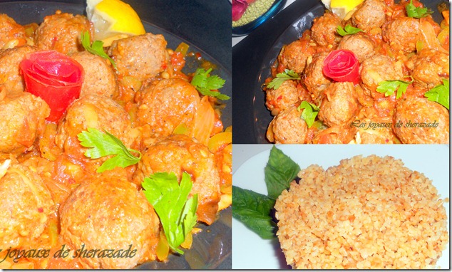 boulettes de viande hachée à la tomate boulettes de viande hachée à la tomate