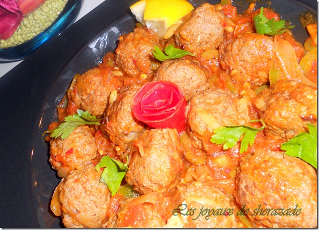 boulettes de la viande hachée boulettes de viande hachée