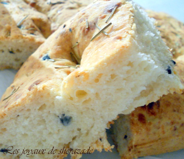 focaccia , pain italien