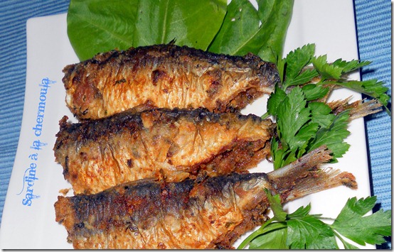 sardine à la chermoula 