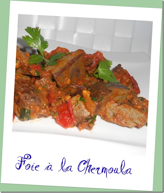 foie à la chermoula