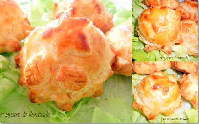 feuilletés au fromage de brebis ( chaussons aux épinards) Feuilletés au fromage de brebis (chaussons aux épinards)