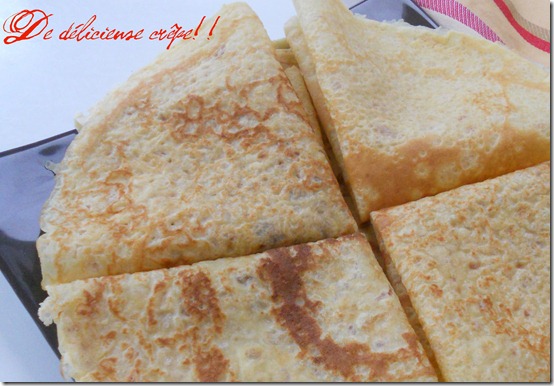pate à crepe delicieuse