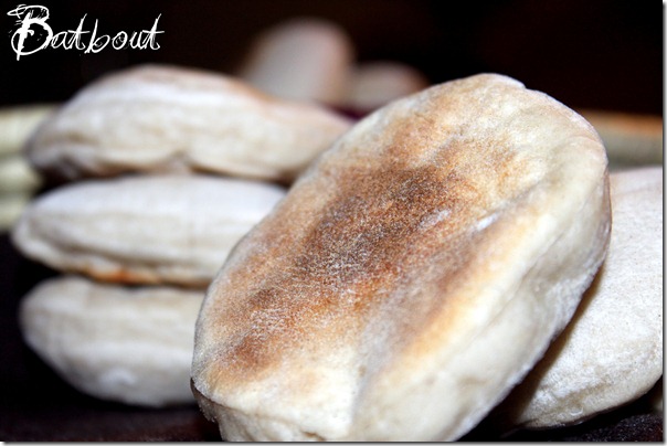 batbout, pain marocain à la poele