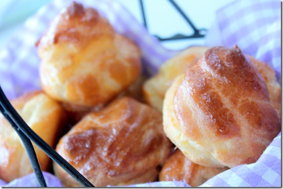Les gougères au fromage
