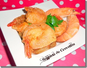 Beignets de crevettes