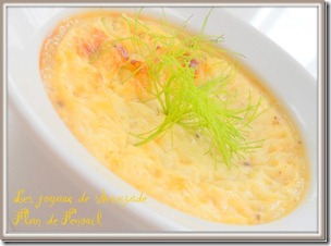 flan de fenouil