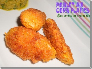 poulet au corne flakes