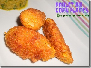 poulet au corne flakes