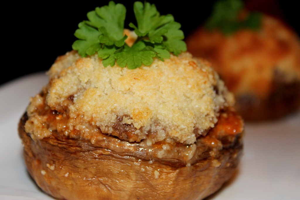 Champignons farcis
