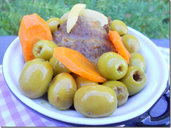 tajine aux olives et citron confits