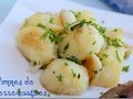 Pommes de terre sautées-fondantes et parfumées à l'ail et au persil