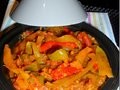 Tajine aux poivrons et aux tomates