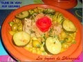 Tajine de veau aux légumes de printemps