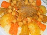 Couscous aux cardons, couscous aux khourchefs