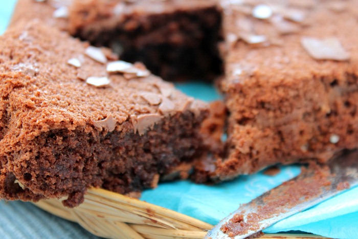 gâteau au chocolat , reine de saba