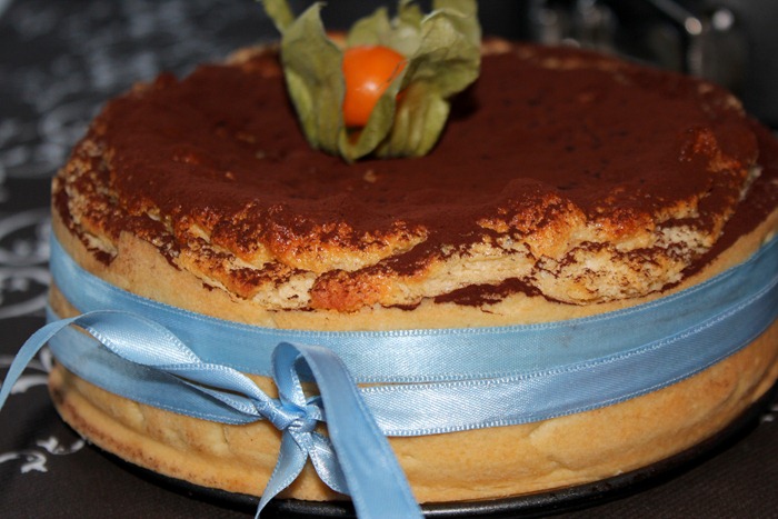gateau au fomage blanc et aux raisins