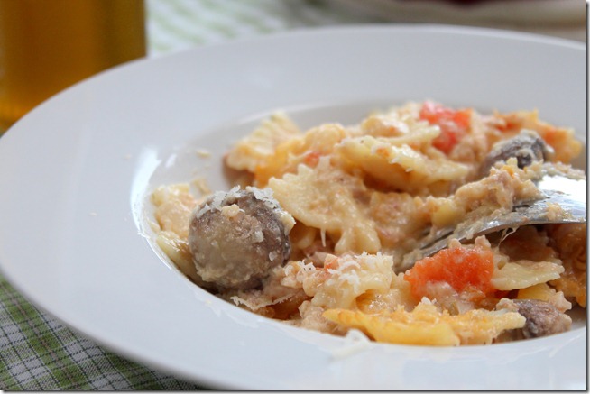 gratin de pate au thon facile