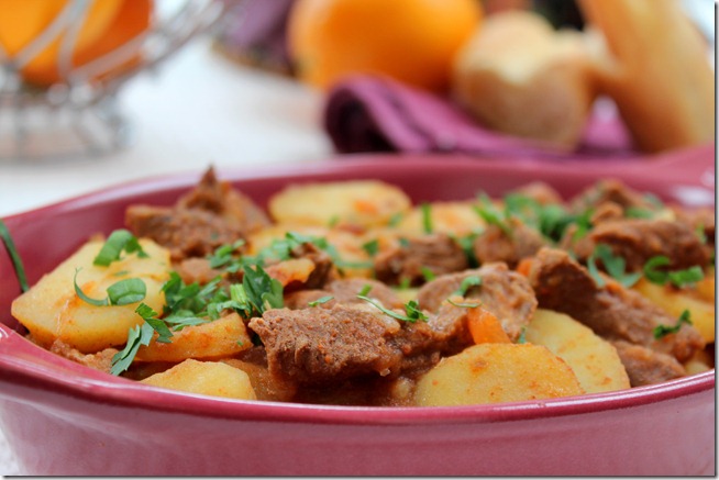 pomme de terre au boeuf