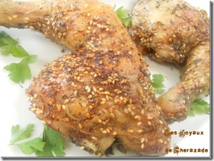 poulet au zaatar