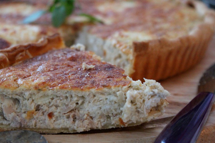 tarte au thon et philadelphia