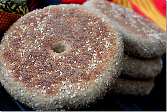 pain à l'orge, pain algerien