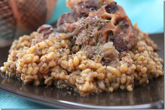 ragout de blé au fliou