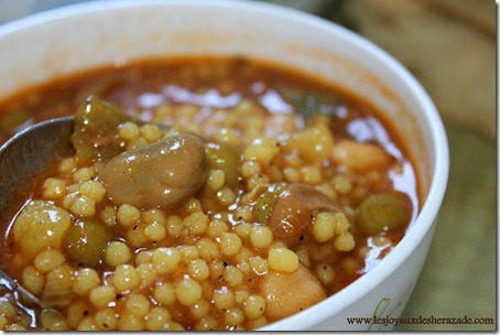 berkoukes, cuisine algerienne