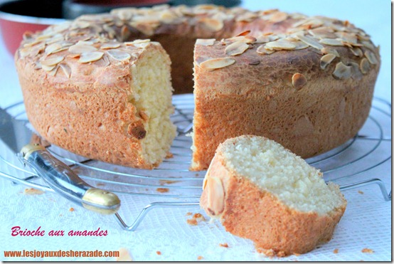 brioche aux amandes extra moelleuse