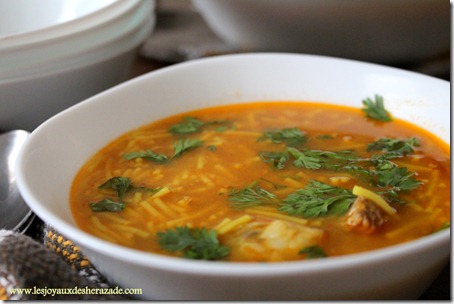 chorba algerienne, cuisine algerienne