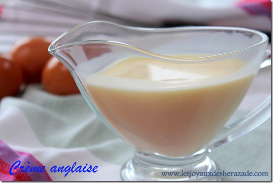 creme anglaise facile