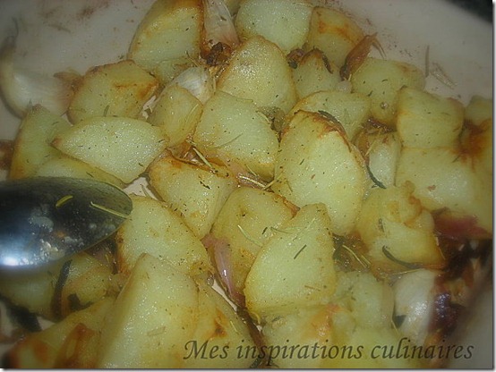 pomme de terre roties