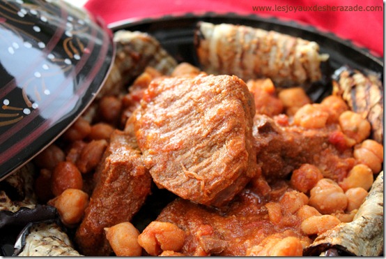 Recette algérienne aux aubergines
