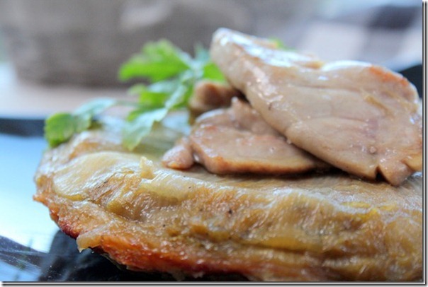 tarte-tatin-aux-endives-et-son--ris-de-veau_ cuisine française