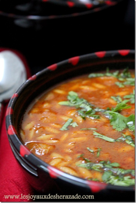 chorba algerienne, cuisine algerienne