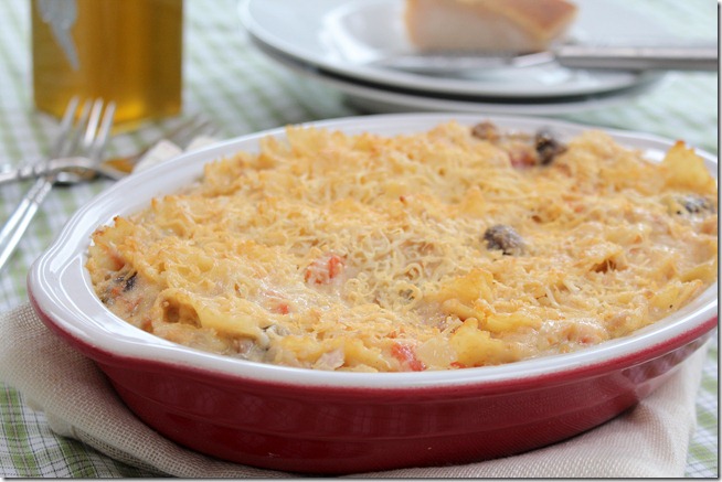 gratin de pate au thon