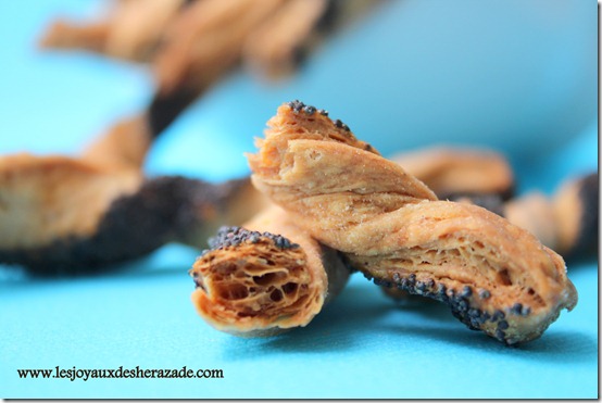 recette apéritif facile, allumettes feuilletées