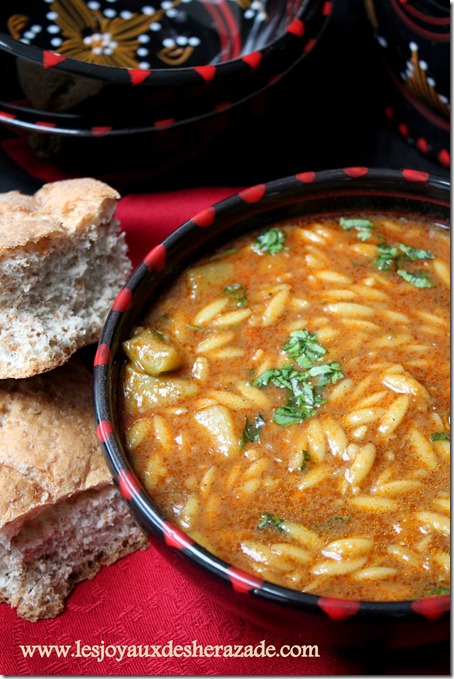 recette de chorba lsan tair , recette algerienne, cuisine algerienne
