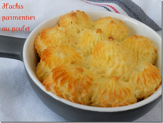 recette de hachis parmentier au poulet