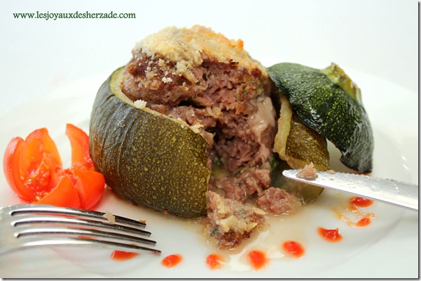 recettes de courgette farcie