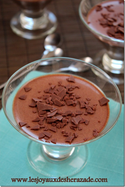 recettes de panna cotta au chocolat facile et rapide