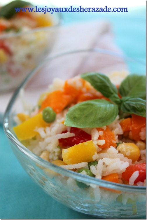 salade de riz facile