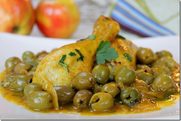 tajine poulet aux olives