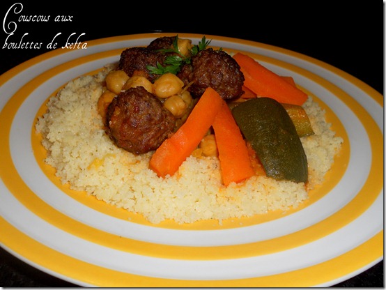 couscous aux boulettes de kefta