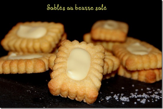 sablés au beurre salé