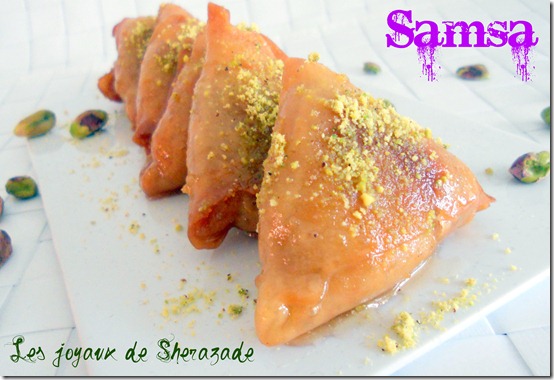 samsa, gateau algerien