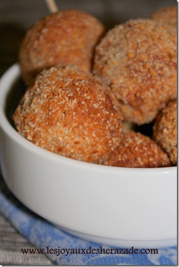 croquette au thon