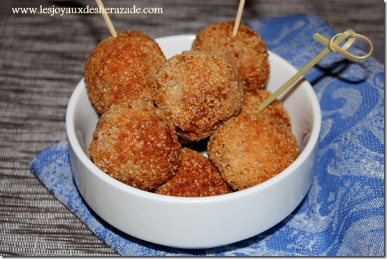Croquette de thon