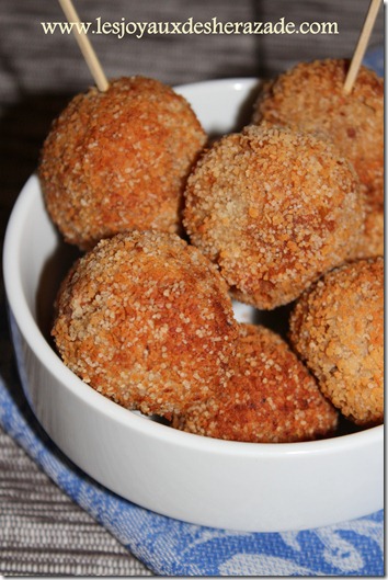 croquettes de thon